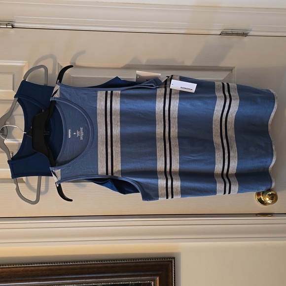 SONOMA BRAND MEN'S TANK TOP BUNDLE OF 2 TANKS SIZE SMALL - Picture 1 of 16